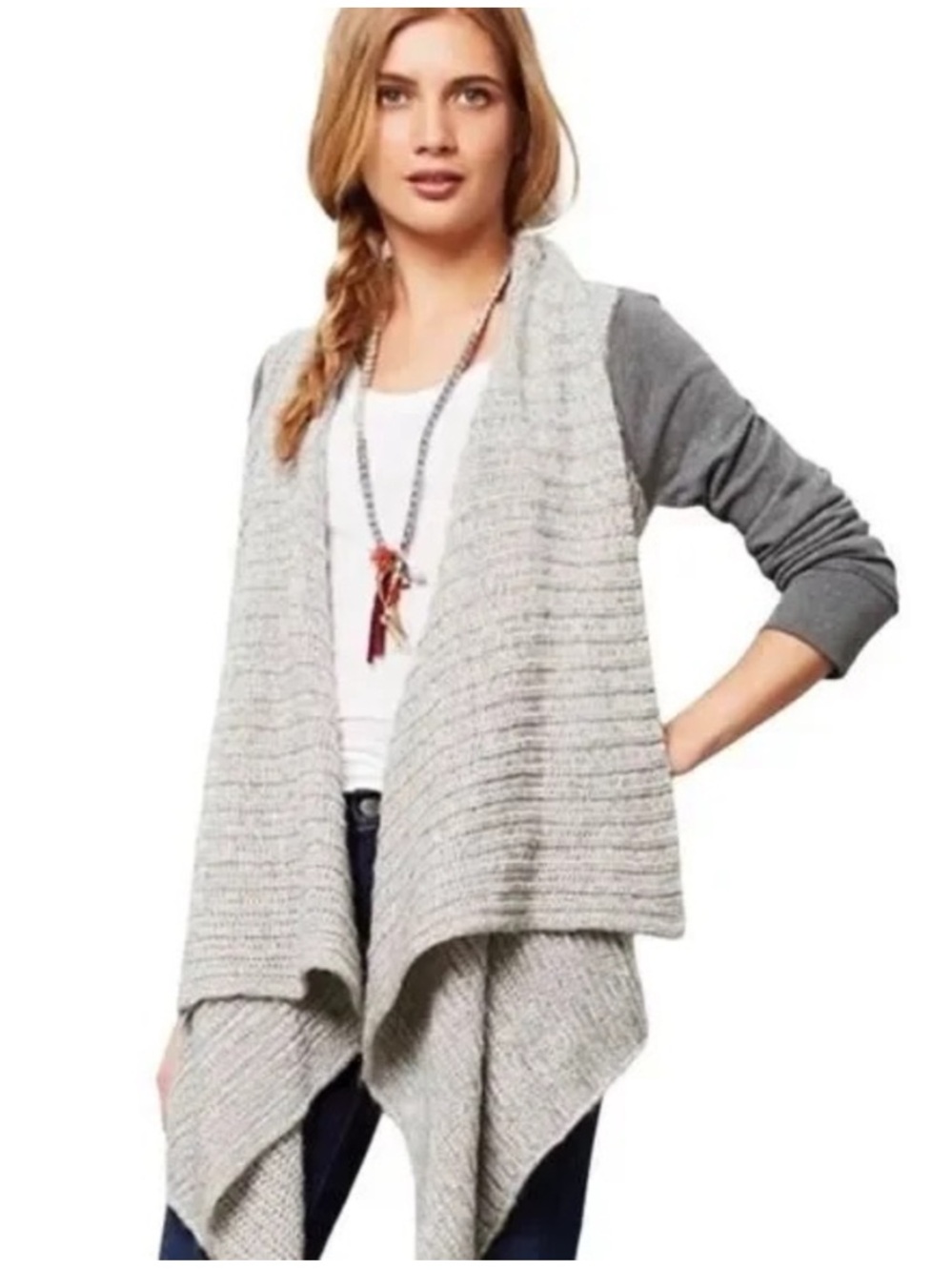 Anthropologie Saturday Sunday Cascado Cardigan Size S